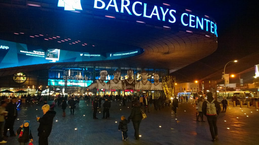 Barclays Center and the Brooklyn Nets, Brooklyn, NYC