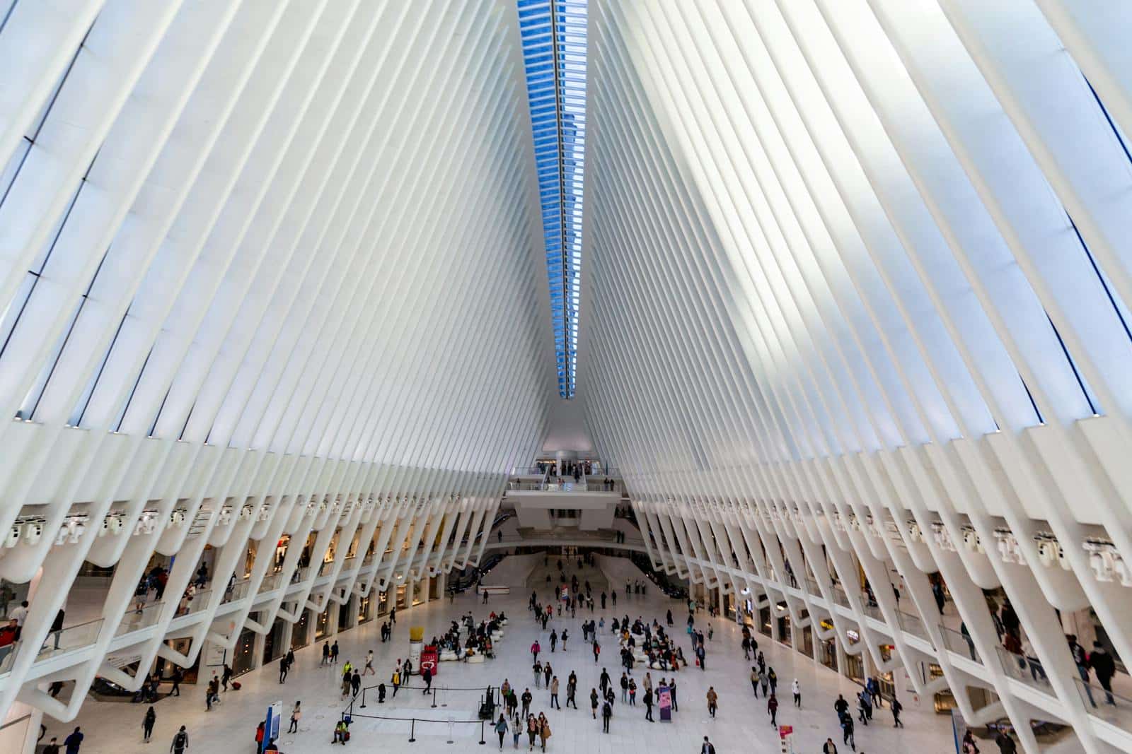 Interior of the Westfield World Trade Center Mall