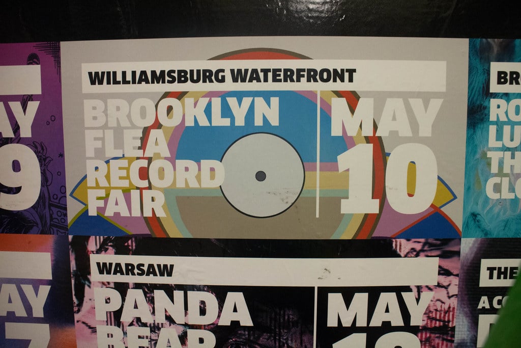 Brooklyn Flea Record Fair poster